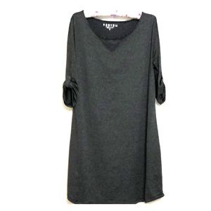 Boat-neck Sheath Dress